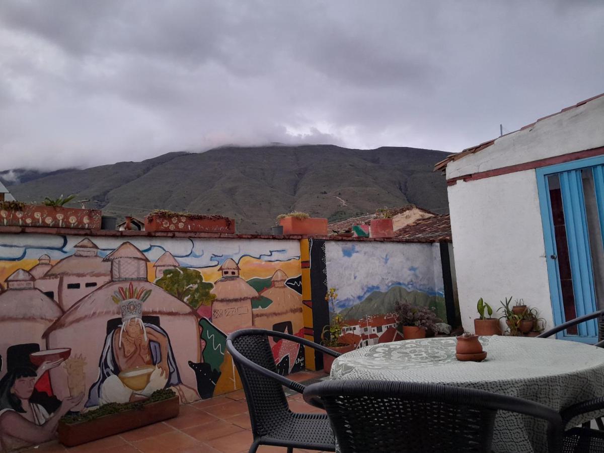 Alegria Hostel Villa de Leyva Extérieur photo